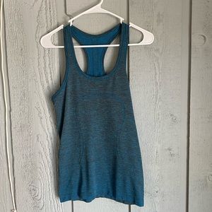 Lululemon Swiftly Tech Racerback Tank Top Size 4 Poolside